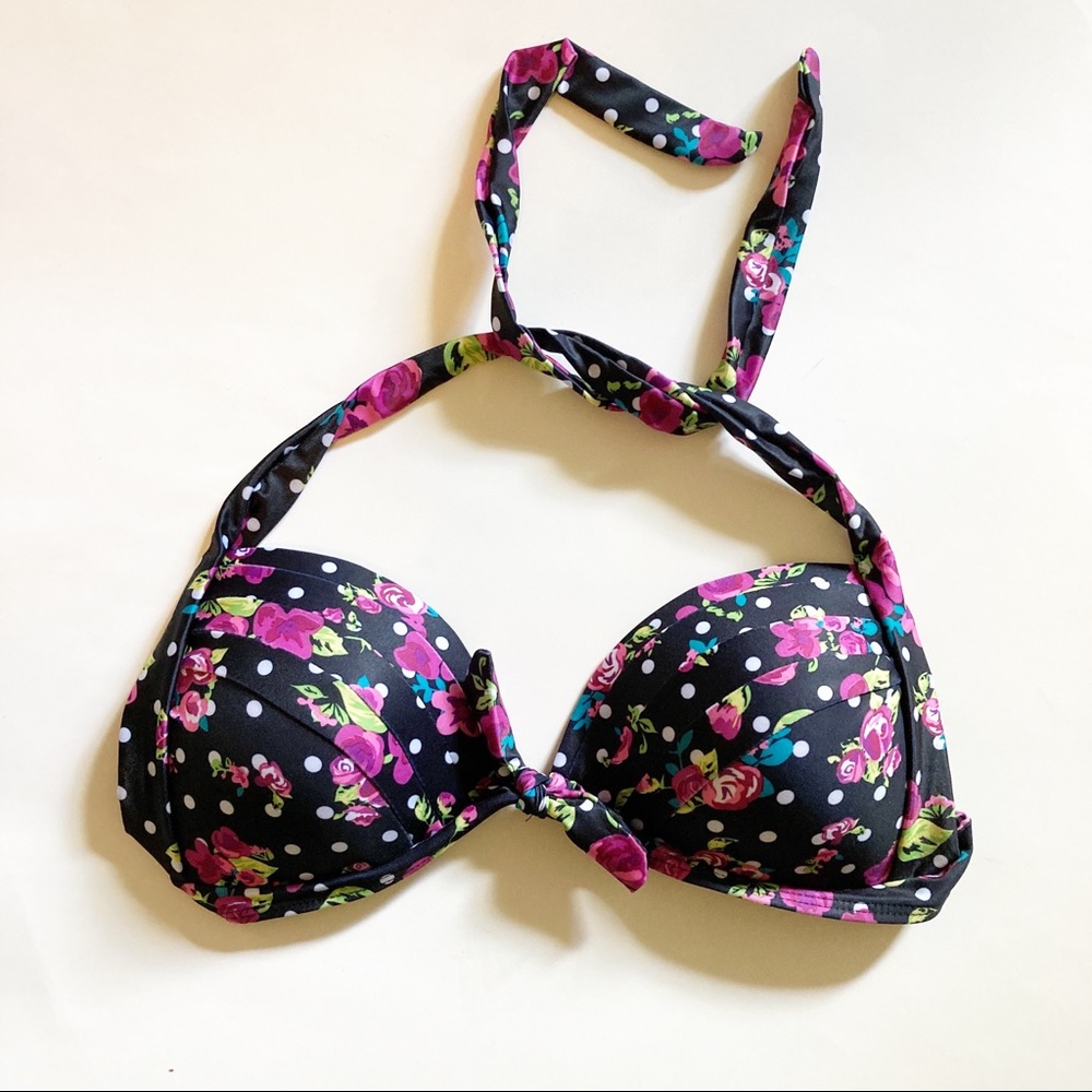 NWOT Black floral high waisted bikini 4XL - Picture 3 of 11